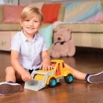 Camión De Construcción Estilo Vintage 30cm Cargador Frontal - Imagen 5