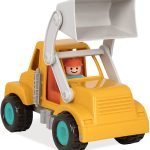 Camión De Construcción Estilo Vintage 30cm Cargador Frontal