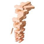 Juego Torre Equilibrio Estilo Jenga 39 Piezas Sólidas de Madera - Imagen 5