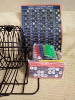 Juego Clásico Bingo Jaula Metalica + 17 Tarjetas Set Deluxe - Imagen 5