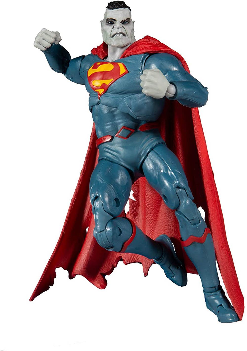 DCSupBiz18cActReb.1.jpg Superman Figura Bizarro Dc Multiverso 18c Mcfarlane Coleccionable - Imagen 1
