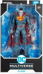 Superman Figura Bizarro Dc Multiverso 18c Mcfarlane Coleccionable - Imagen 5