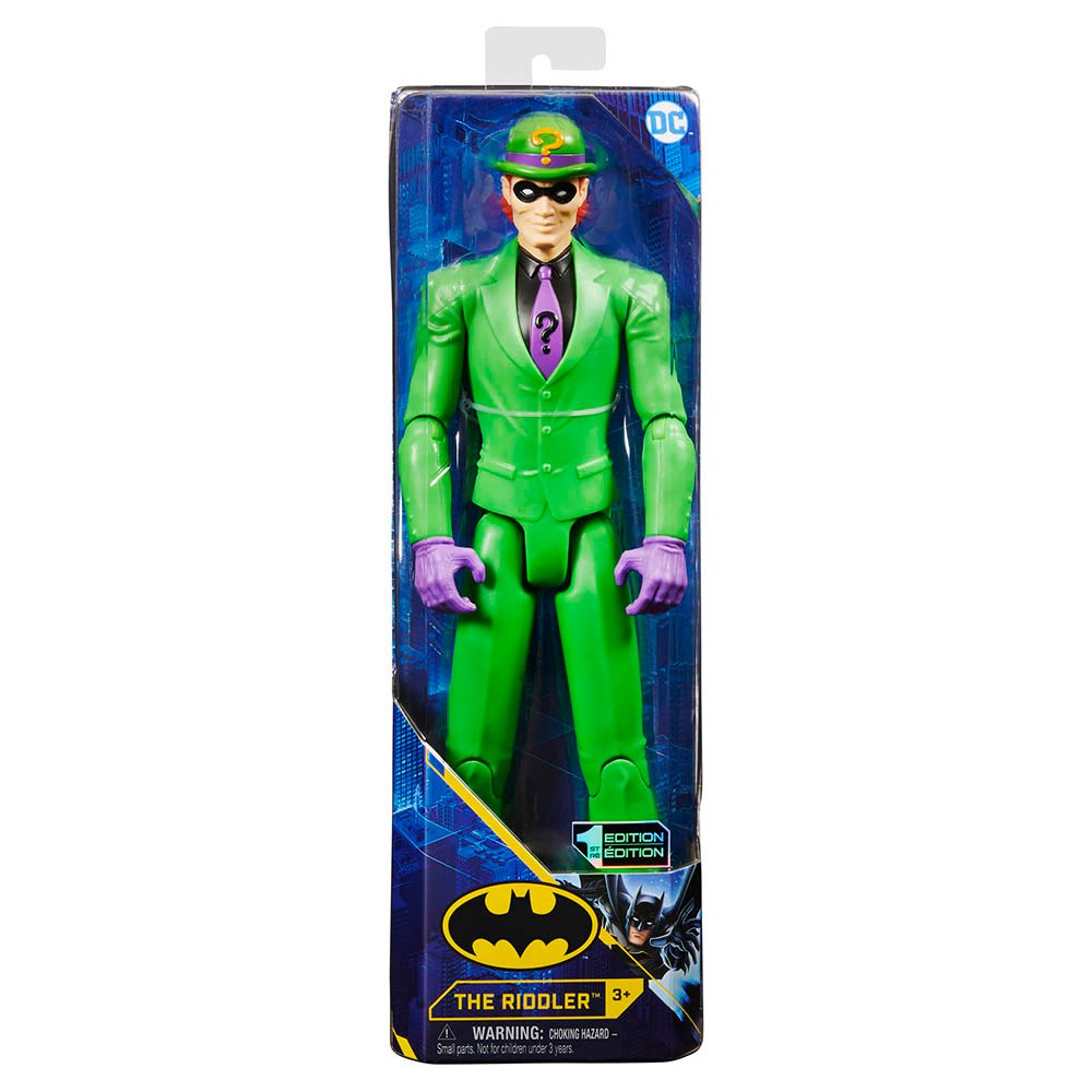 DCUTheR30cArt.1.jpg Figura Acertijo The Riddler Articulada 30cm DC Comics - Imagen 1