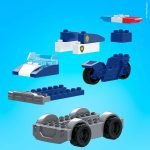 Paw Patrol Set Construcción Chase Mega Bloks Patrulla Policial - Imagen 3