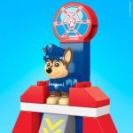 Paw Patrol Set Construcción Chase Mega Bloks Patrulla Policial - Imagen 5