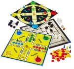 Juego De Mesa Backgammon Pachisi Dama Set 6-Pack Juegos Clásicos - Imagen 3