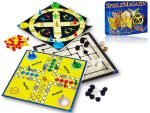 Juego De Mesa Backgammon Pachisi Dama Set 6-Pack Juegos Clásicos - Imagen 6