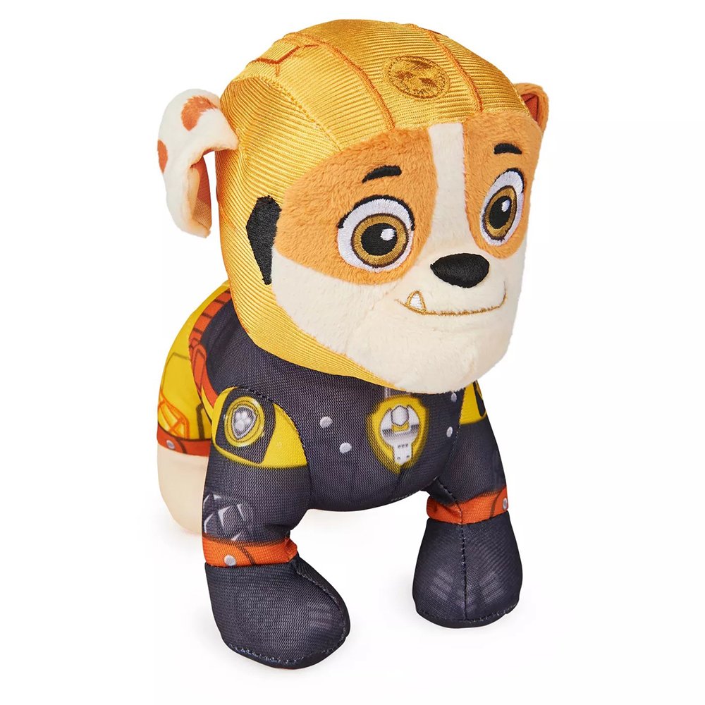 PawRub20cmMotPl.1.jpg Paw Patrol Moto Pups Mini Peluche 18cm Rubble - Imagen 1