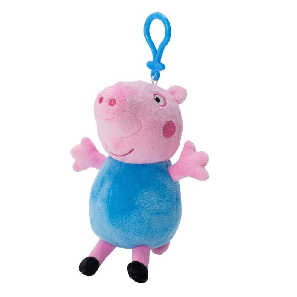 PepGeoCoiNAPlu.1.jpg Peppa Pig Peluche George Cerdito Suave Mini Monedero George - Imagen 1