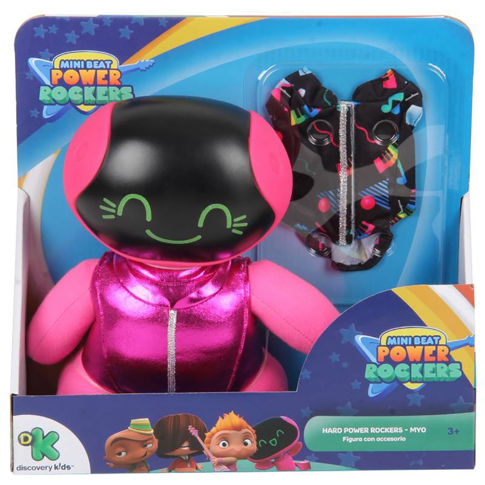 PowMyo25cFig.1.jpg Power Rockers Figura Myo 20cm + Vestuario Mini Beat - Imagen 1