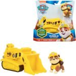 Paw Patrol Rubble Vehículo Básico Bulldozer Y Figura Juguete - Imagen 2