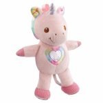 Peluche Unicornio Sonido y Luz Bebe Niña Rosa Interactivo - Imagen 2