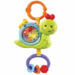 Sonajero Vtech Caracol Oruguita Colorido con Sonido Luz Bebé