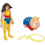 Mujer Maravilla Figura y PB Fisher Price Dc SuperPets